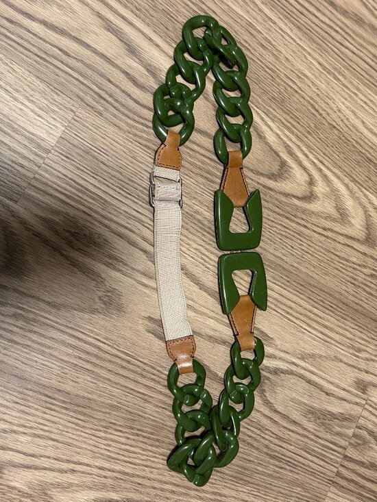 Vintage Prada Belt Green Size 85/34 main image 11